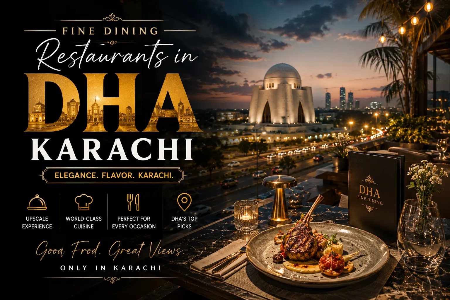 Fine dining restaurants in DHA Karachi