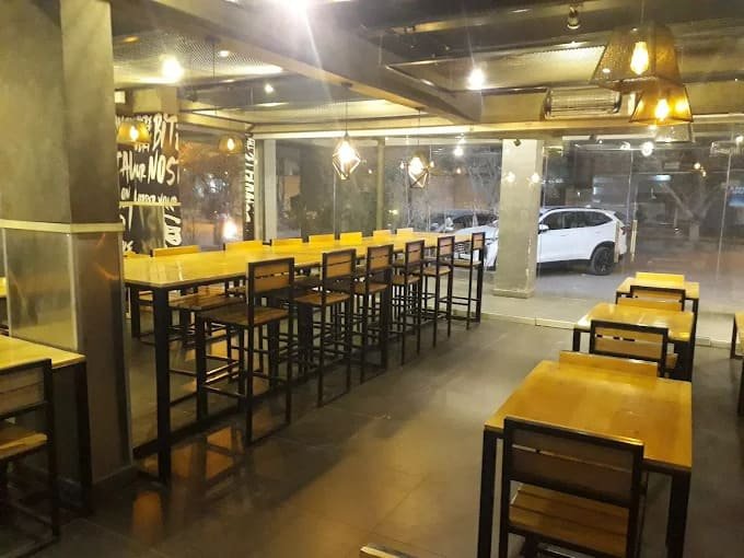 Ohmygrill Restaurant interior seating area Karachi