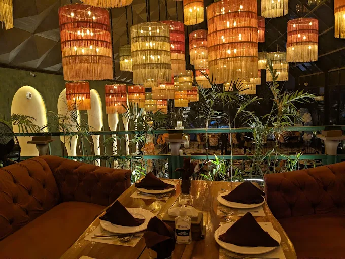 Mizaaj interior seating area Karachi